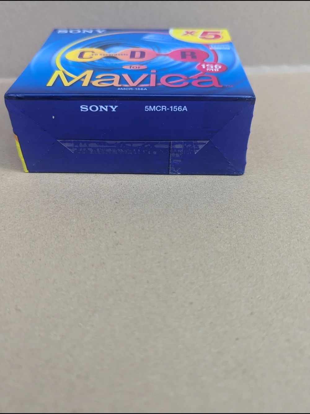 Sony Mavica CD-R 156MB 8cm Mini Discs 5 Pack Sealed 5MCR-156A Vintage Camera